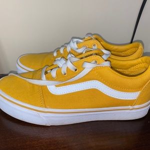 Yellow Vans size 7